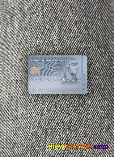 USA Bank of the West bank AMEX platinum card photolook